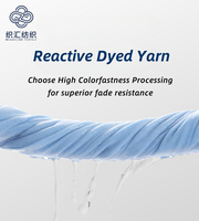Customizable 24s Combed Compact Spun 100% Cotton Yarn Bleached Dyed Yarn for Socks Fabric Knitting Weaving High Colorfastness