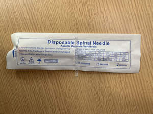 CE ISO เข็มฉีดยาสัตวแพทย์แบบใช้แล้วทิ้งเข็มกระดูกสันหลัง25g 26g 27g - Product Image 4