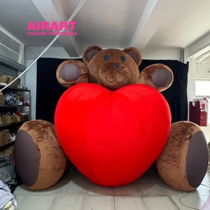 Orsacchiotto di peluche gigante per adulti per la decorazione dell'anniversario di matrimonio con Logo personalizzabile - Product Image 1