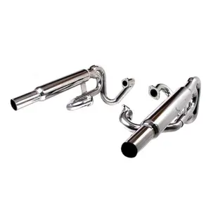 Auto Racing Parts Turbo Engine Turbocharger Stainless Steel Exhaust Tail Pipe Downpipe Kit for VW air-cooled Buggy Trikes Baja