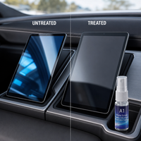 Protecteur d'écran liquide de qualité industrielle A1, nano micro-silice, essence céramique invisible modifiée anti-rayures, Guangdong