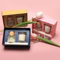 Vela de presente para decoração caseira, conjunto de velas perfumadas para decorar caixa de presente, aromaterapia, atacado, 2022