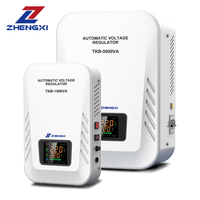 Régulateur/stabilisateur de tension automatique à montage mural monophasé ZX 220V 3000VA 5000VA 8000VA pour climatiseur domestique