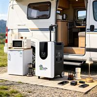 Station d'alimentation portable haute puissance 4500Wh 3000W, générateur solaire LiFePO4 pour la maison, la secours d'urgence, le camping en caravane