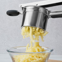 Uberchef Bellemain Nieuwe Siliconen Handvat Aardappelpasta Pers Net Multi-Gebruik Groente En Home Tools Exclusief