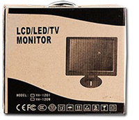 Moniteur d'affichage à écran carré LED de petite taille 12 pouces 12 pouces 1024*768 Moniteur LCD couleur TFT avec haut-parleur VGA HDMIed BNC RCA AV