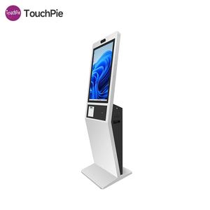 Kiosque de paiement en libre-service avec écran tactile de 27 pouces, caméra, QR, NFC, imprimante thermique pour utilisation en magasin, cantine, Windows/Android - Product Image 2