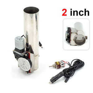 Universele 304 Roestvrij 2/2.25/2.5/3 Inch Elektrische Roestvrijstalen Uitlaat Uitgesneden Dumpventiel Met Schakelbediening PP-ST20S - Product Image 2