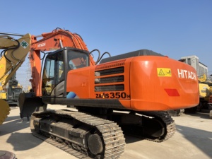 Excavadora Hitachi Zaxis 350H de 35 Toneladas, Modelo 2022, con Cucharón de Excavación, Válvulas Hidráulicas ENERPAC, Equipo Pesado Usado - Product Image 2