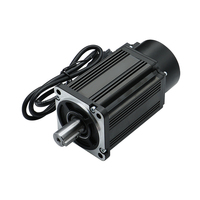 Kit moteur électrique HLTNC T3L-L20F-RABN avec driver AC 220V 0.75KW 3000RPM 2.4Nm à montage sur bride, servomoteur avec driver pour CNC