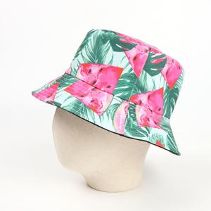 Chapeau Bob Personnalisé pour Femme et Fille, en Coton Sergé, Toile, Polyester, Coton Biologique, Imprimé Numérique Intégral par Sublimation, Motif Pêcheur - Product Image 6