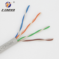 Câbles de raccordement croisé UTP pour boîtier de jonction extérieur, 2 paires, tension Cat5e Cat6, câble spiralé