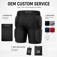 Short de compression rembourré pour la protection des cuisses, des hanches et des fesses, équipement de protection en nid d'abeille pour le football et le rugby