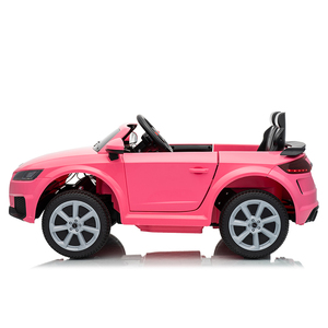 Voiture électrique populaire sous licence <span class=keywords><strong>Audi</strong></span> TT <span class=keywords><strong>RS</strong></span> 24V monoplace pour enfants, rose, avec télécommande, vente en gros - Product Image 3