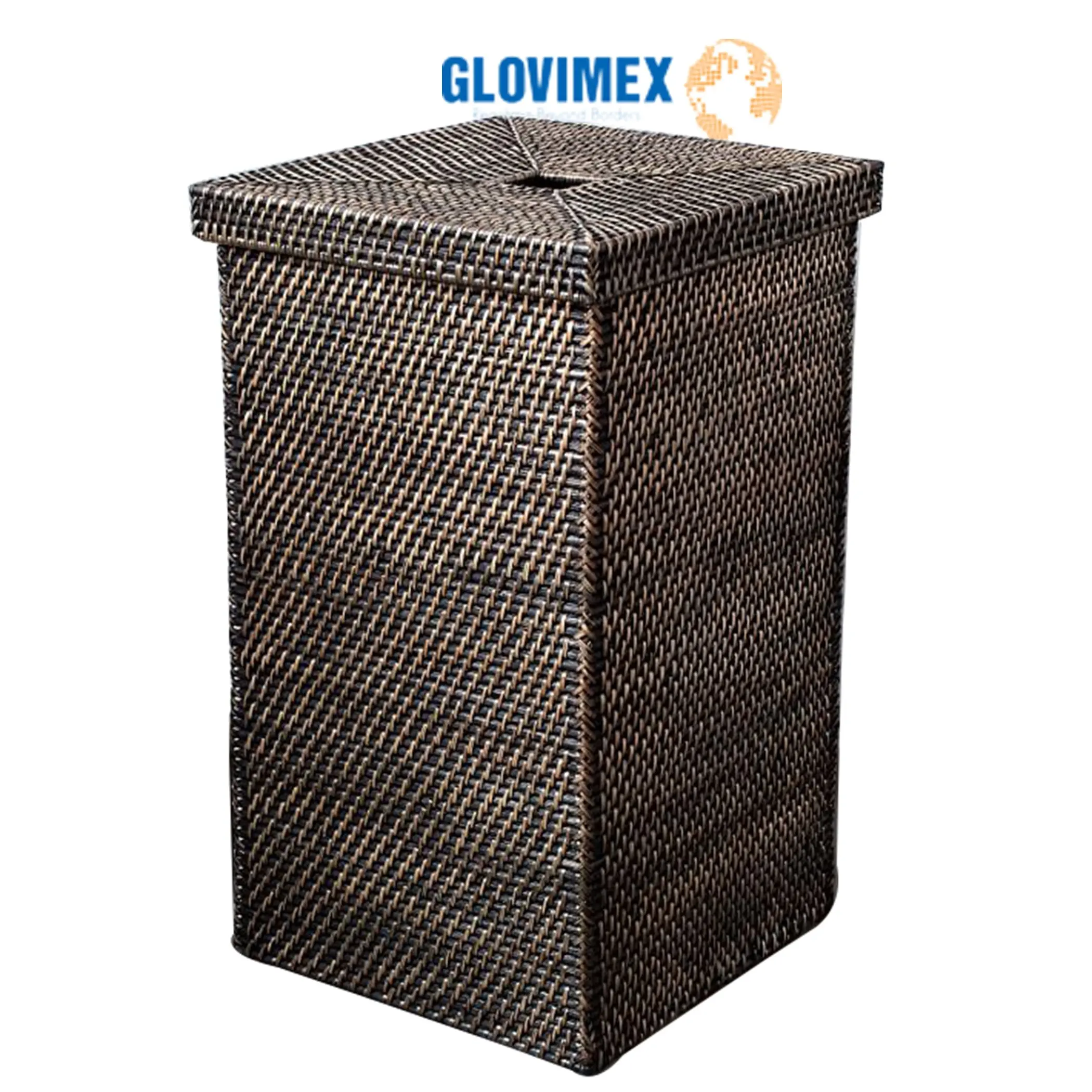 Wholesale Rattan Basket For Grocery Shopping Serving Organizing Bins Produced In Vietnam