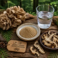 Poudre d'extrait de champignon Maitake naturel 30% polysaccharides