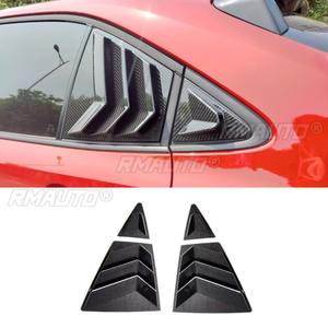 Para Toyota Levin 2019-2024: Kit de embellecedores de ventana trasera triangular tipo aleta de tiburón, cubierta de embellecedor de ventana de ventilación lateral trasera, pieza de modificación. - Product Image 3