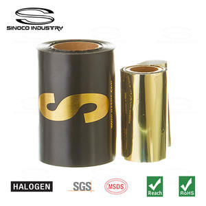 Commercio all'ingrosso lucido 24mm nastro di trasferimento termico sventole HP stampanti Zebra compatibile felice laurea stampa a trasferimento termico - Product Image 5