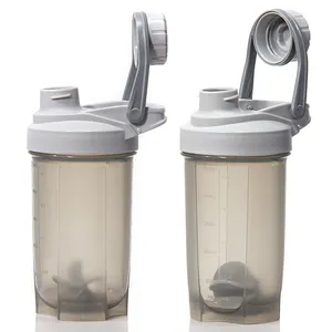 Custom Logo Gym Drink Protein Sports Protein Shaker Plastic Water Bottle