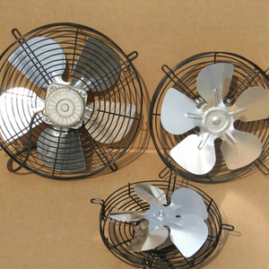 Ventilateur électrique neuf pour réfrigérateur 40W 60W 90W avec grille de protection, pales en aluminium, moteur CC 220V pour équipement mécanique - Product Image 1