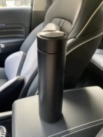 Bouteille de voyage isotherme intelligente en acier inoxydable de 500 ml avec affichage de la température en temps réel, personnalisable avec logo, vente en gros