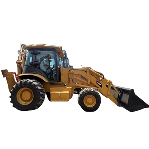 รถตักล้อยาง Caterpillar 420F มือสอง เครื่องจักรก่อสร้างอเนกประสงค์ สำหรับส่งออกต่างประเทศ มีสินค้าในสต็อก - Product Image 1