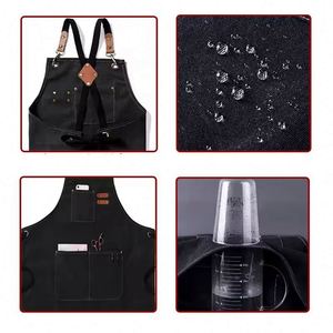 Vente Flash : Tabliers de cuisine personnalisés en jean bleu pour adultes, avec logo sur mesure – Cadeaux promotionnels - Product Image 4