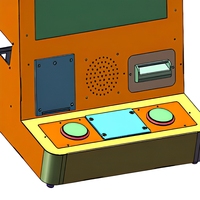 QYZL Mini borne d'arcade compacte - Métal 110/220V pour centres commerciaux et centres de divertissement familial