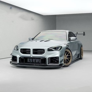 Nouveau kit carrosserie en fibre de carbone pour G87 M2 avec matériel de montage auto-adhésif, style RZ, lèvre avant, diffuseur, spoiler, capot, garde-boue - Product Image 2