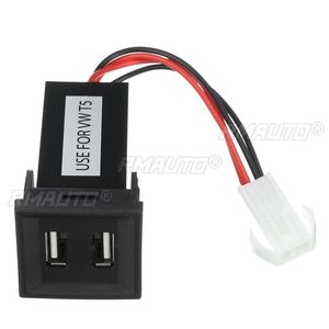 Interruptor de Tablero con Doble Puerto USB, Cargador de Teléfono, Adaptador, Inversor de Corriente para Volkswagen VW T5 Transporter 2003-2009 - Product Image 5