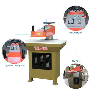 Hydraulische Schwenkarm-Stanzpresse Klicker-Schneidemaschine für Schuhleder und Stoff - Product Image 2