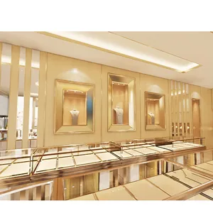 Guangzhou New Arrival Jewell ery Shop Möbel Design Juwelier geschäft Counter Design Bilder