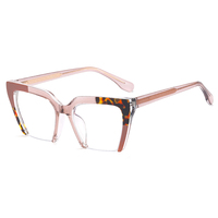 MS 81058, venta al por mayor, marco de personalización para mujer, + CP TR90, Marco óptico anti-gafas de luz azul, diseño colorido a la moda, logotipo personalizado