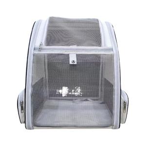 กระเป๋าเป้สะพายหลังใส่แมวอ็อกซ์ฟอร์ดสะพายไหล่สองข้างแบบพกพาระบายอากาศได้กระเป๋าใส่สัตว์เลี้ยงกลางแจ้งแบบพับได้ - Product Image 4