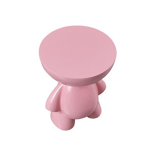 Table d'appoint en fibre de verre en forme de poupée à tête <span class=keywords><strong>plate</strong></span> au design moderne pour salon meubles de maison - Product Image 2