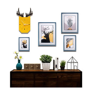 Cadre <span class=keywords><strong>photo</strong></span> magnétique Cadre <span class=keywords><strong>photo</strong></span> diamant auto-adhésif Kits d'art diamant muraux Décoration personnalisée - Product Image 1