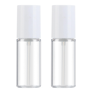 Botella de Spray Cosmética Transparente de PET con Tapa, Botella para Loción de 150ml/100ml/120ml, Cabezal de Spray de Plástico Blanco, Cabezal para Emulsión - Product Image 1