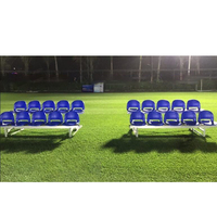 Chaise d'audience en plastique chaise de stade extérieure pour gradins en aluminium coussin de siège sièges de stade amovibles