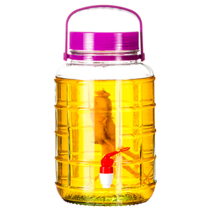 Tarro de cristal personalizado de gran volumen, fermentador con tapa de tornillo, uso doméstico - Product Image 6