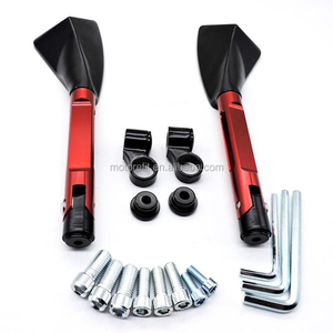 RTS Motorcycle Rearview <strong>Mirror</strong> Modified CNC Universal Reversing Auxiliary Personalized <strong>Triangle</strong> <strong>Mirror</strong> - Product Image 3