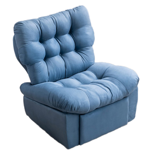 โซฟาเดี่ยวผ้าหุ้มโครงไม้แบบขยายได้ทันสมัยและมีสไตล์สำหรับห้องนั่งเล่น - Product Image 5