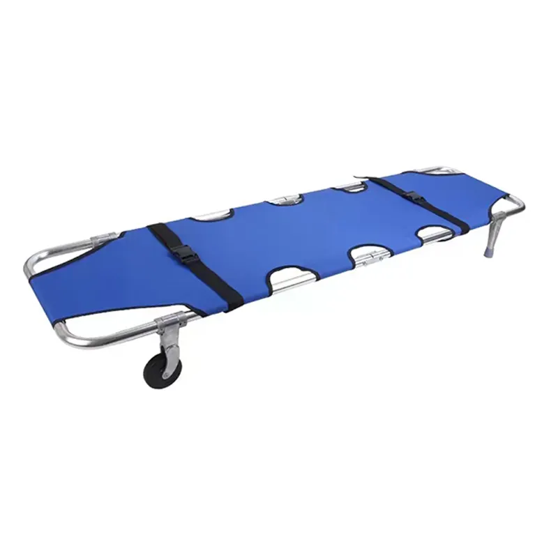 Wholesale Price High Specification Medical Emergency Rescue Aluminum Alloy Folding Stretcher