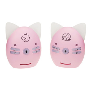 Moniteur numérique sans fil pour bébé, Portable, communication bidirectionnelle, Audio, avec lumière LED, musique et veilleuse - Product Image 3