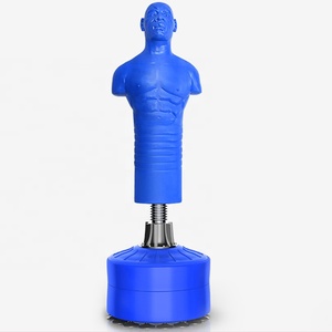 <strong>Bob</strong> Man Boxing Gym Equipment PU PVC &amp; Leather Punching Dummy <strong>Bag</strong> with Sand Filling Logo Print Fitness Training Equipment - Product Image 1