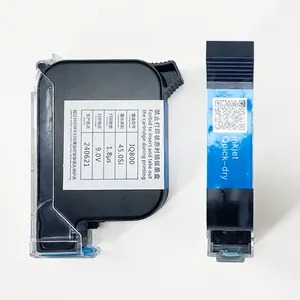 공장 가격 호환 솔벤트 기반 블랙 잉크 카트리지 Tij 2.5 휴대용 코딩 잉크젯 프린터