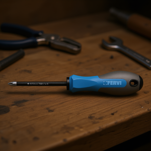 Destornillador de cruz Fervi Pz 1x75mm con punta de diamante - Product Image 3