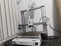 Printer 3D A1 Printer dengan Penyetelan Otomatis Penuh, Presisi Kecepatan Tinggi, Pembuatan Model 3D, Kondisi Baru, Mendukung Bahan PLA