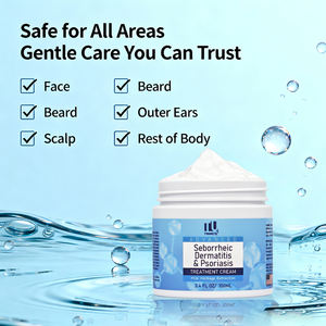 Crème en gros pour la dermatite séborrhéique, soulagement apaisant des démangeaisons et des peaux sèches et squameuses, pour le visage, le corps et le <span class=keywords><strong>cuir</strong></span> <span class=keywords><strong>chevelu</strong></span> - Product Image 4