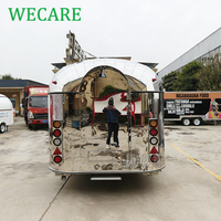 WECARE Camion de restauration mobile personnalisé pour shawarma, frites, kebab, crêpes, beignets, glaces, cuisine entièrement équipée