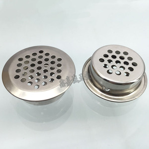 Cubierta de Ventilación de Doble Capa de Acero Inoxidable Hanweisong de 35 mm, Diseño Biselado para Orificios de Ventilación Interior - Product Image 1